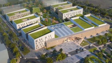 L’hôpital Privé Terres de Moselle est installé dans un parc !