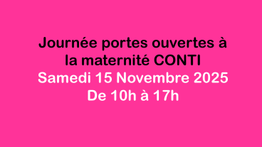Journée portes ouvertes maternité
