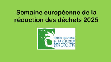 Semaine européenne de la réduction des déchets