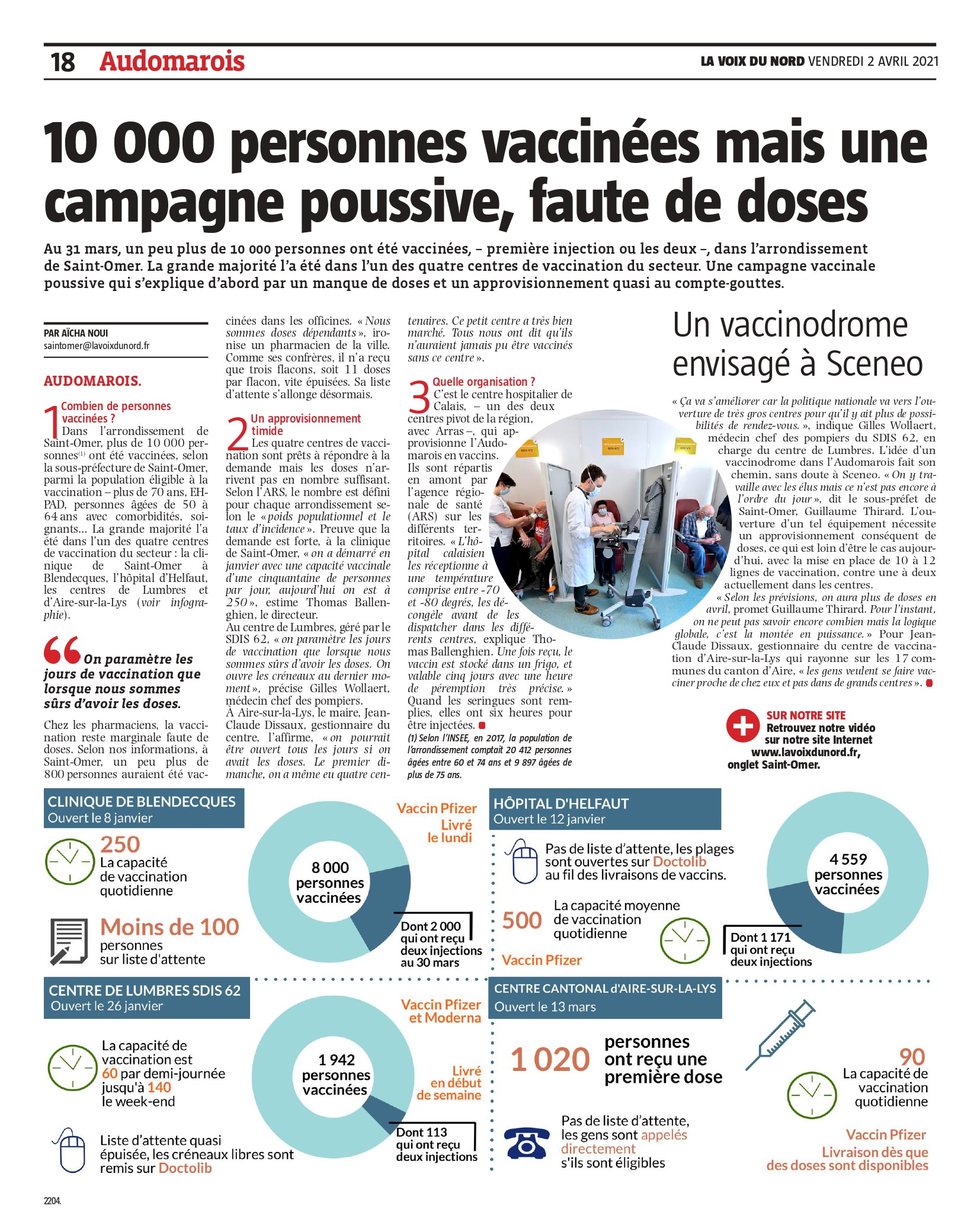 vaccination st omer