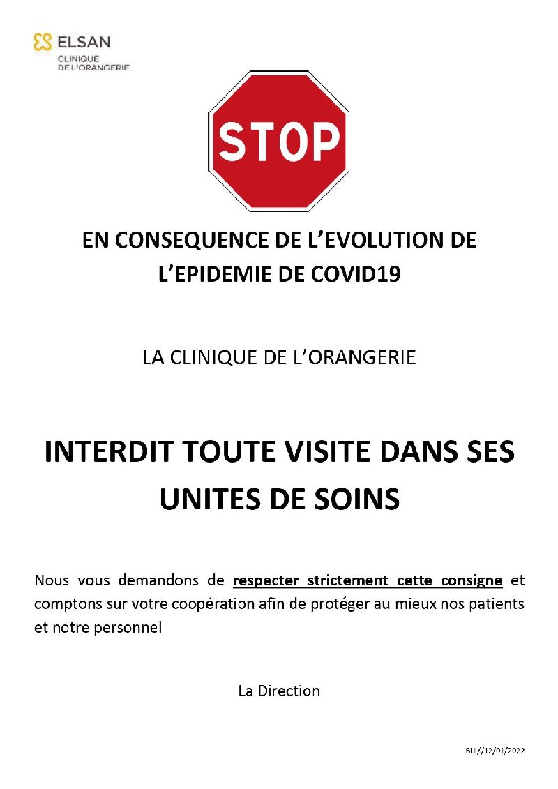 consignes visites janv 2022