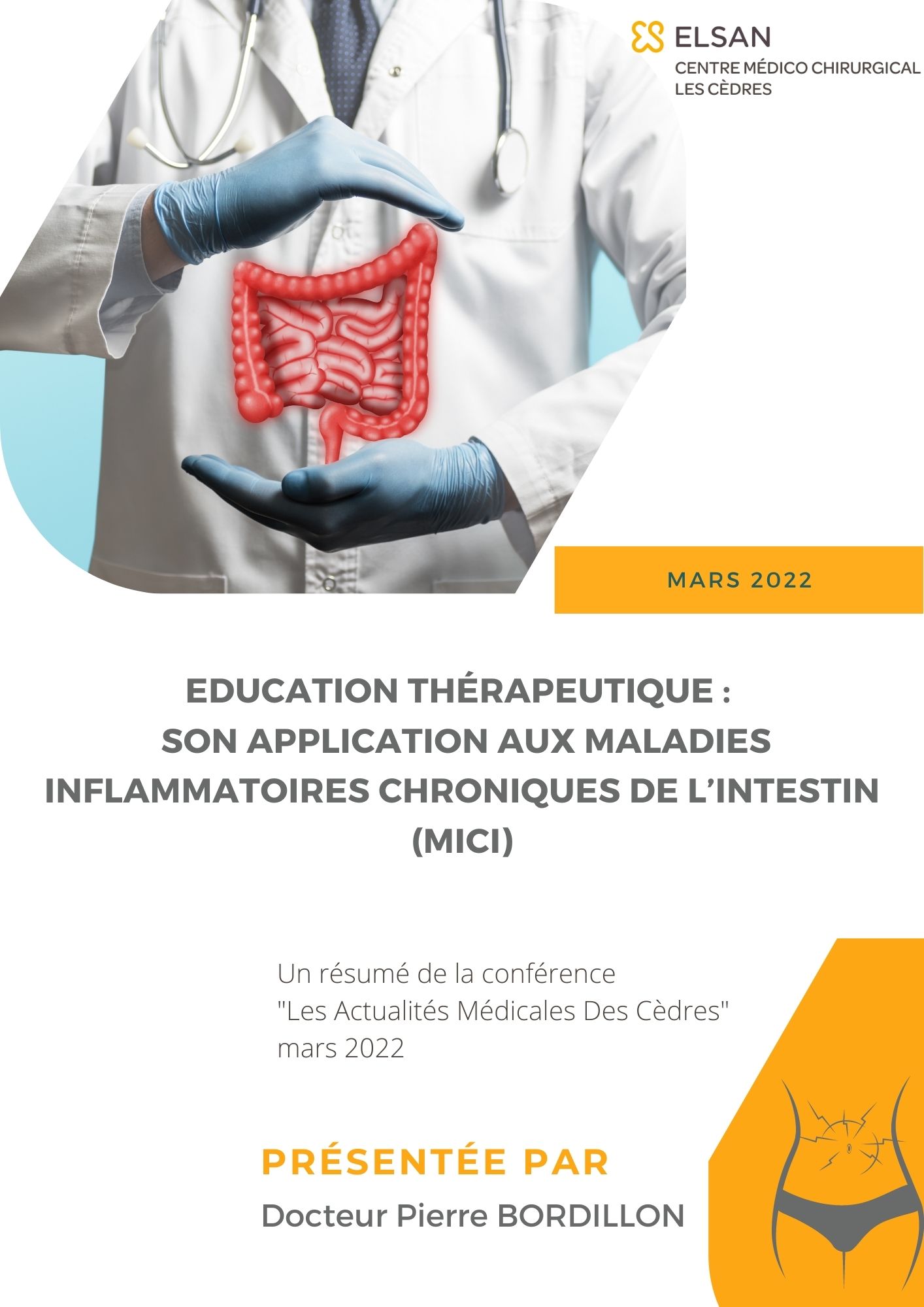 Maladies inflammatoires chroniques de l'intestin Docteur Pierre BORDILLON p1