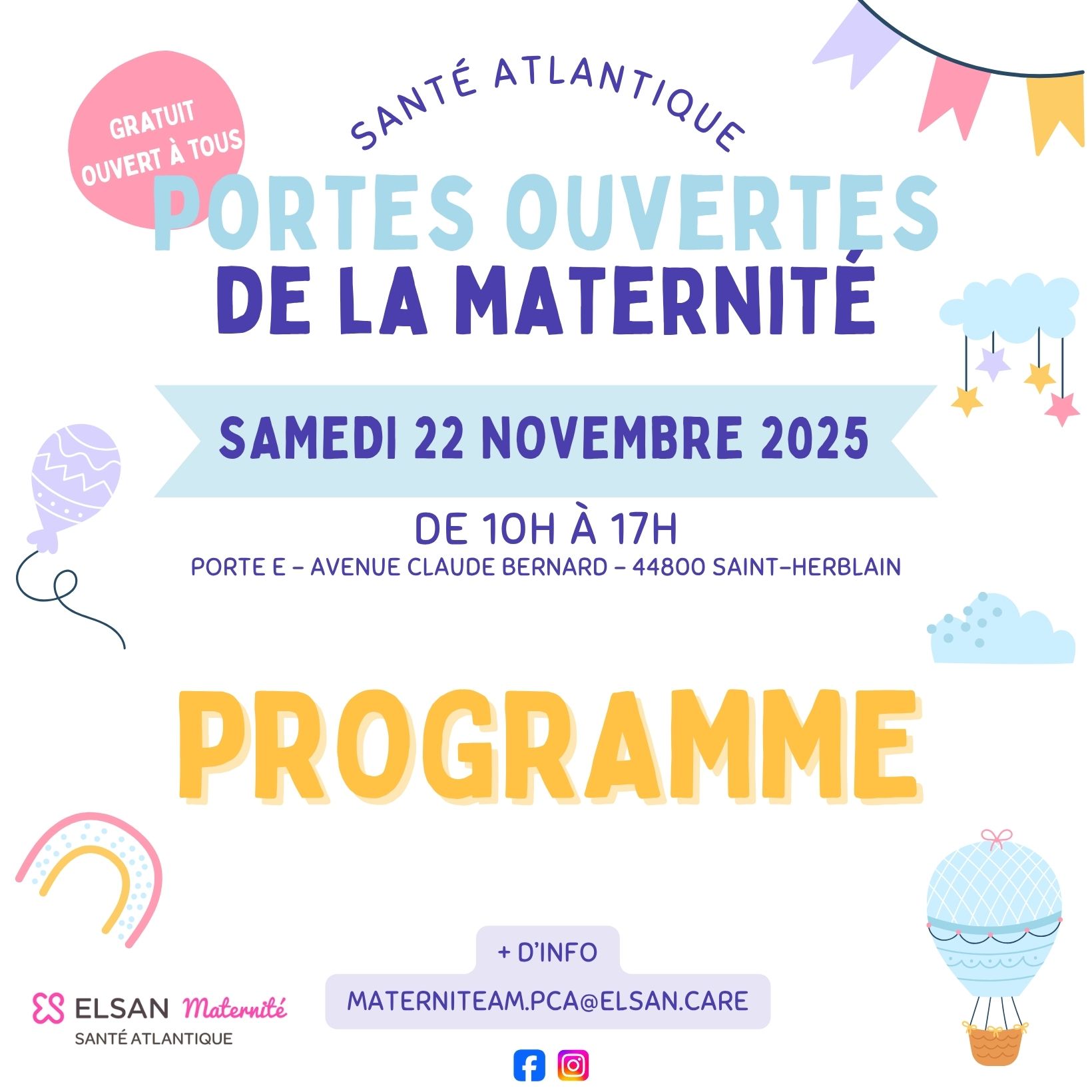 portes ouvertes maternité