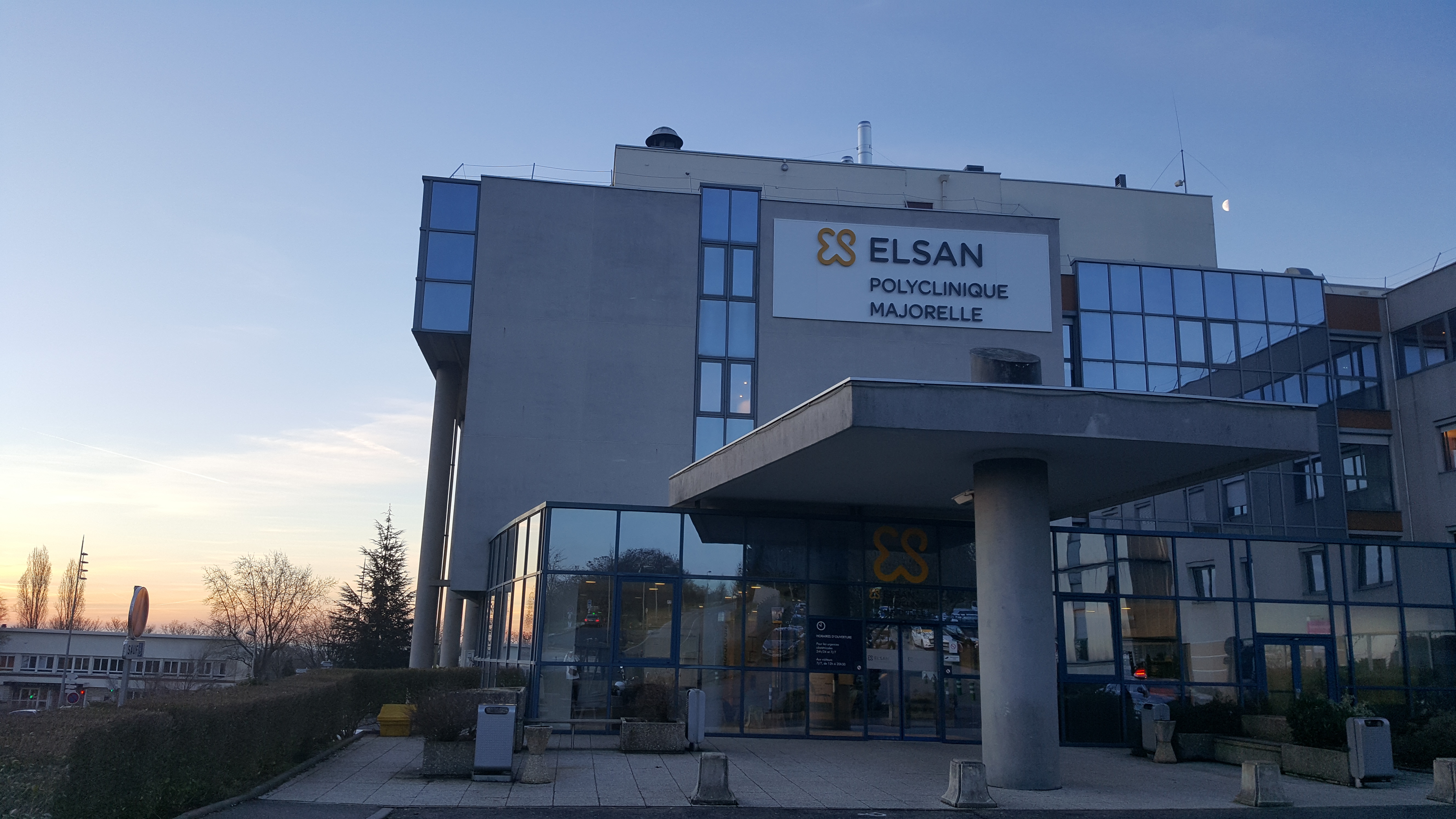 Elsan Polyclinique Majorelle signalétique Nancy