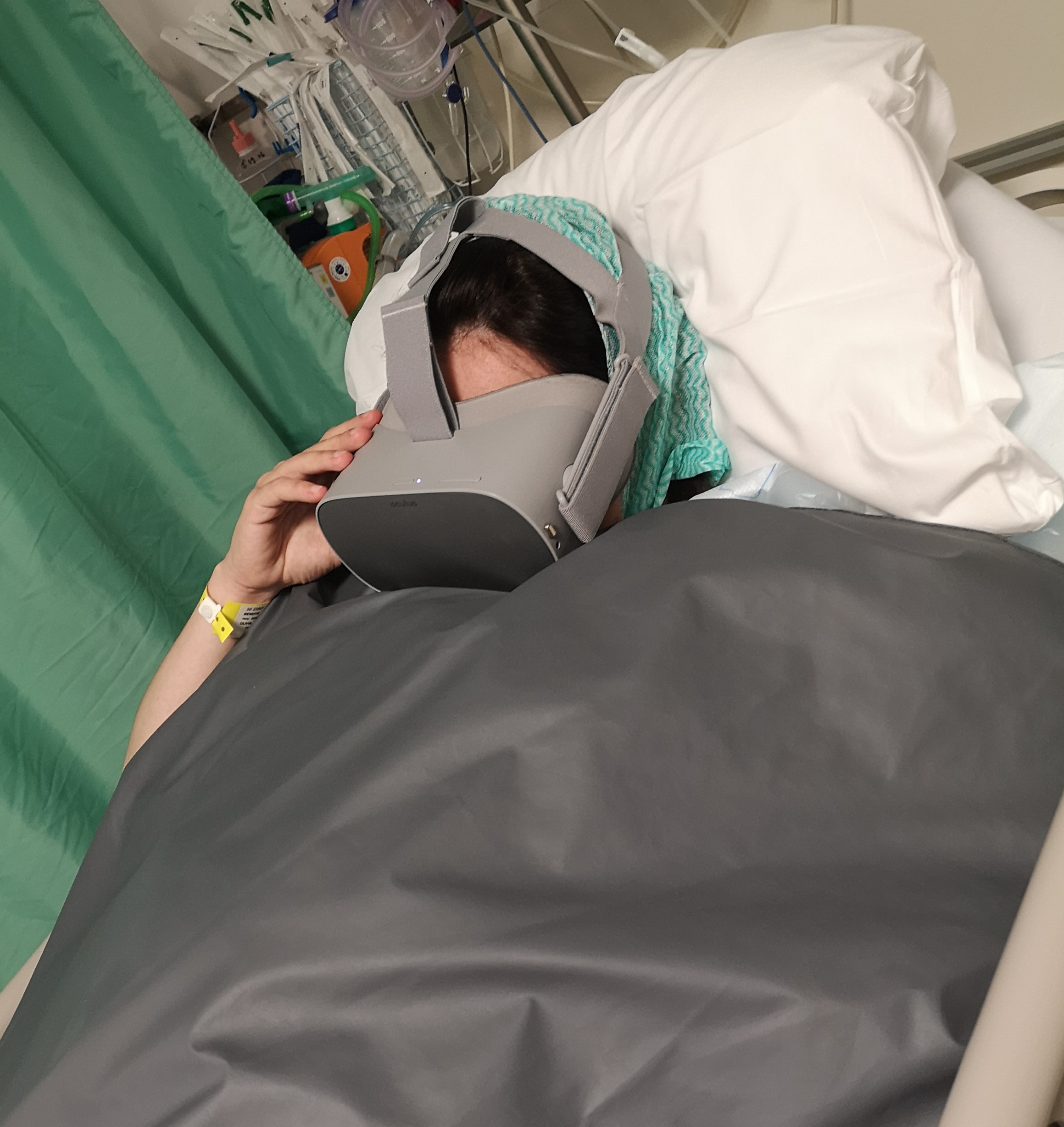 Casque salle de réveil