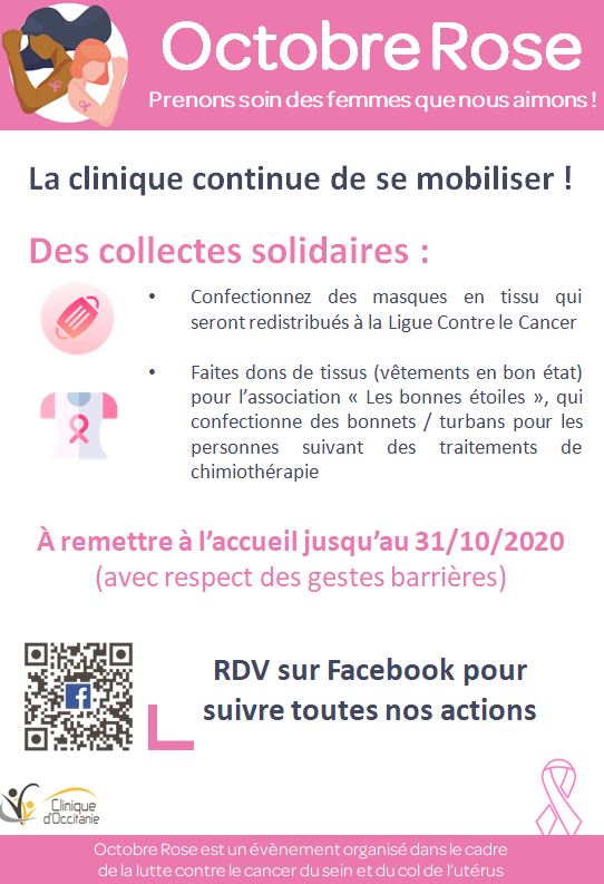 Affiche Octobre Rose