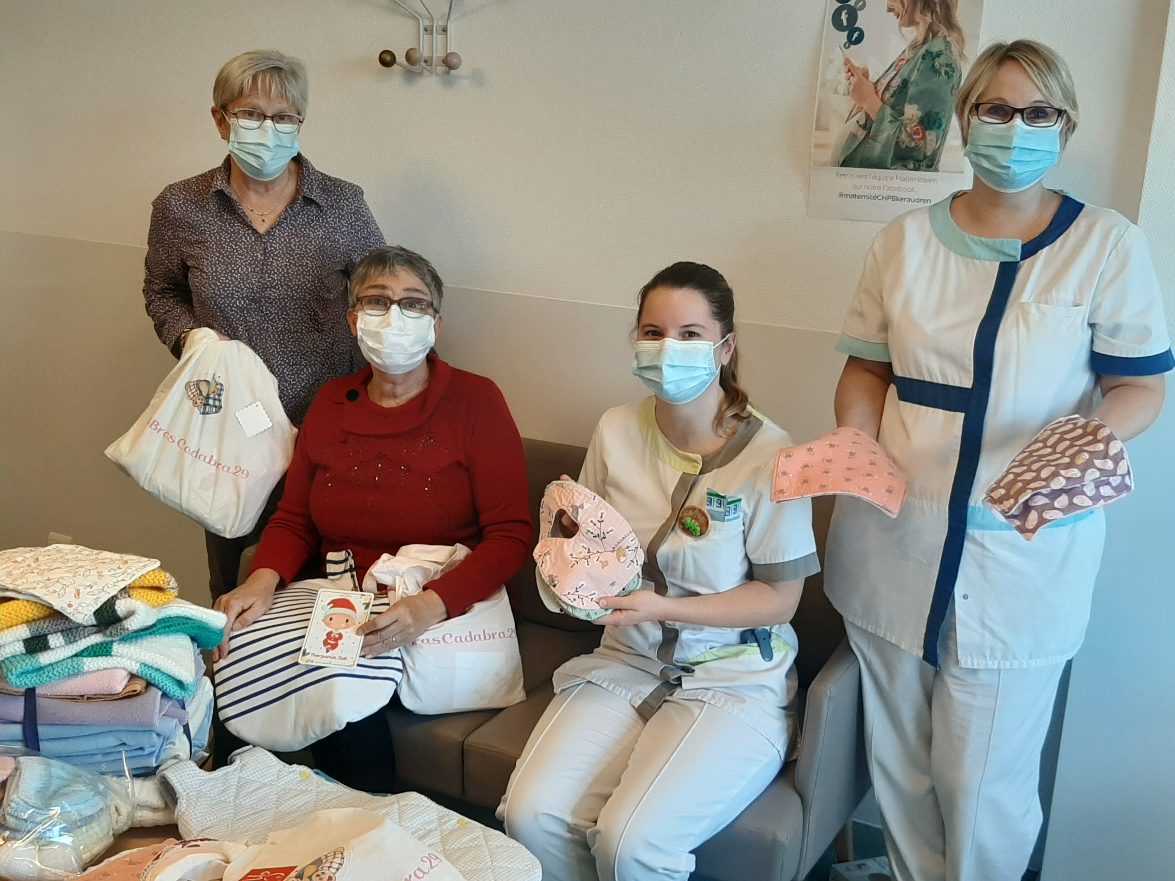 Partenariat A Bracadabra 29, néonatologie, CHP Brest, Maternité Keraudren