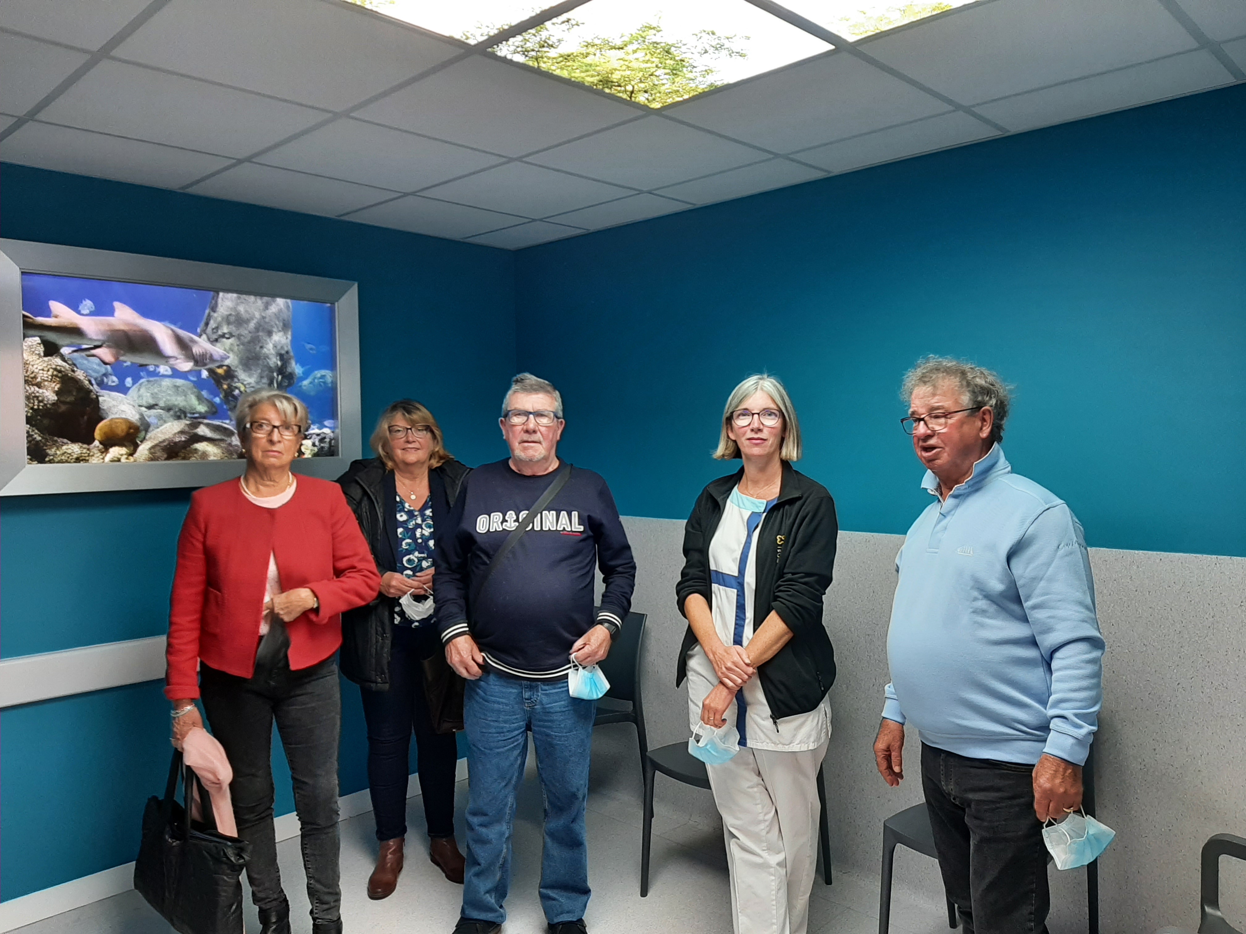 Inauguration Halte au cancer - espace pre opératoire - ambulatoire - CHP brest Keraudren