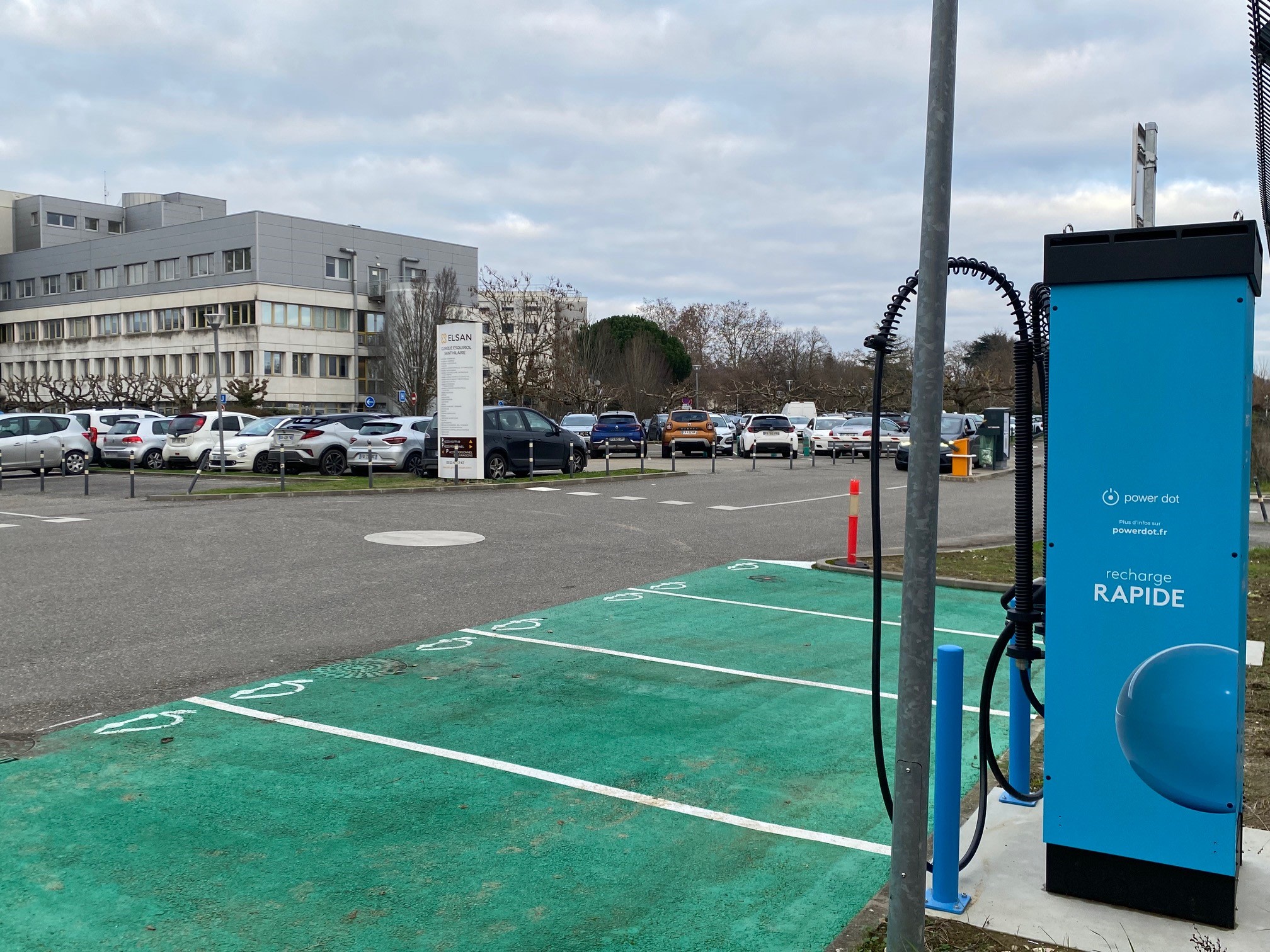 borne électrique clinique agen vue CESH