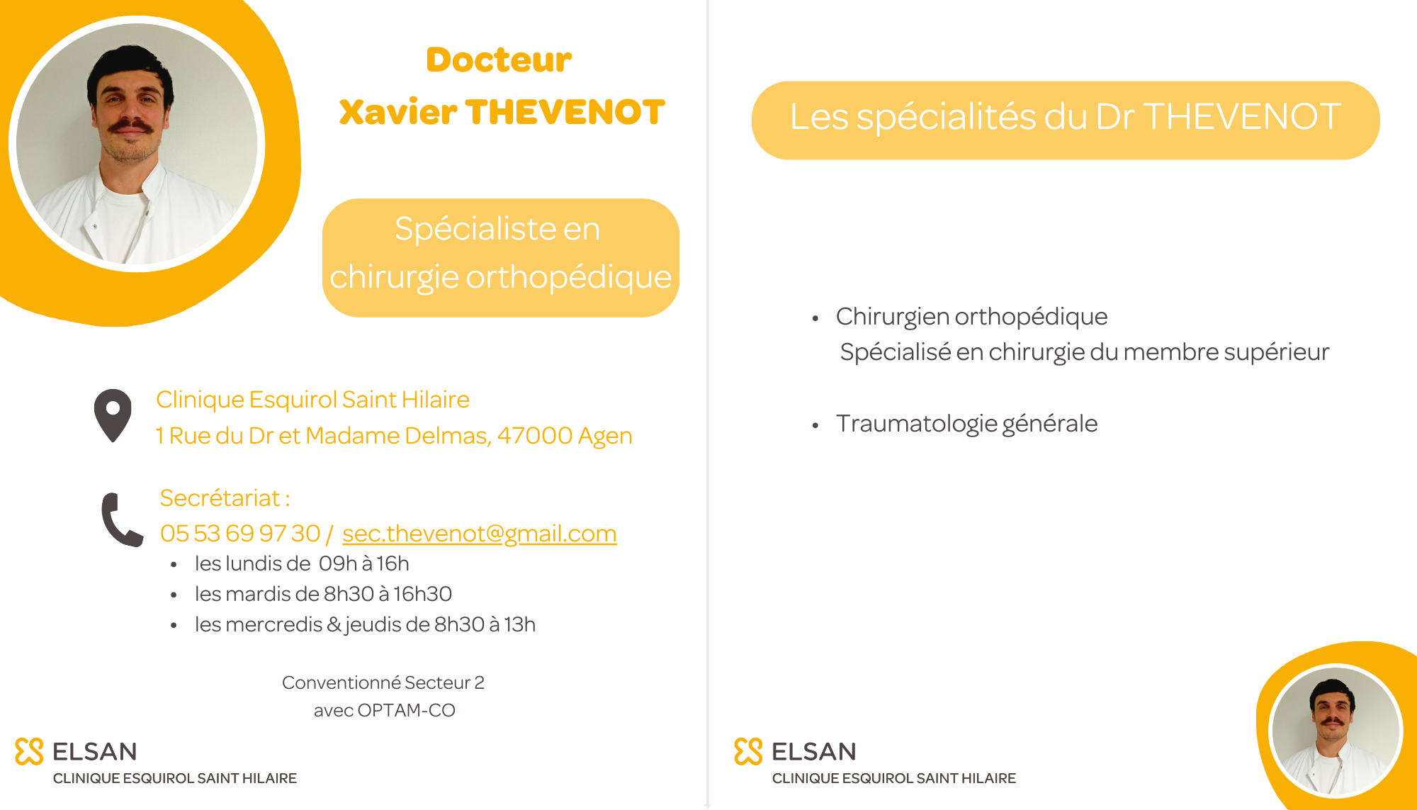 dr Thevenot chirurgien orthopédiste agen