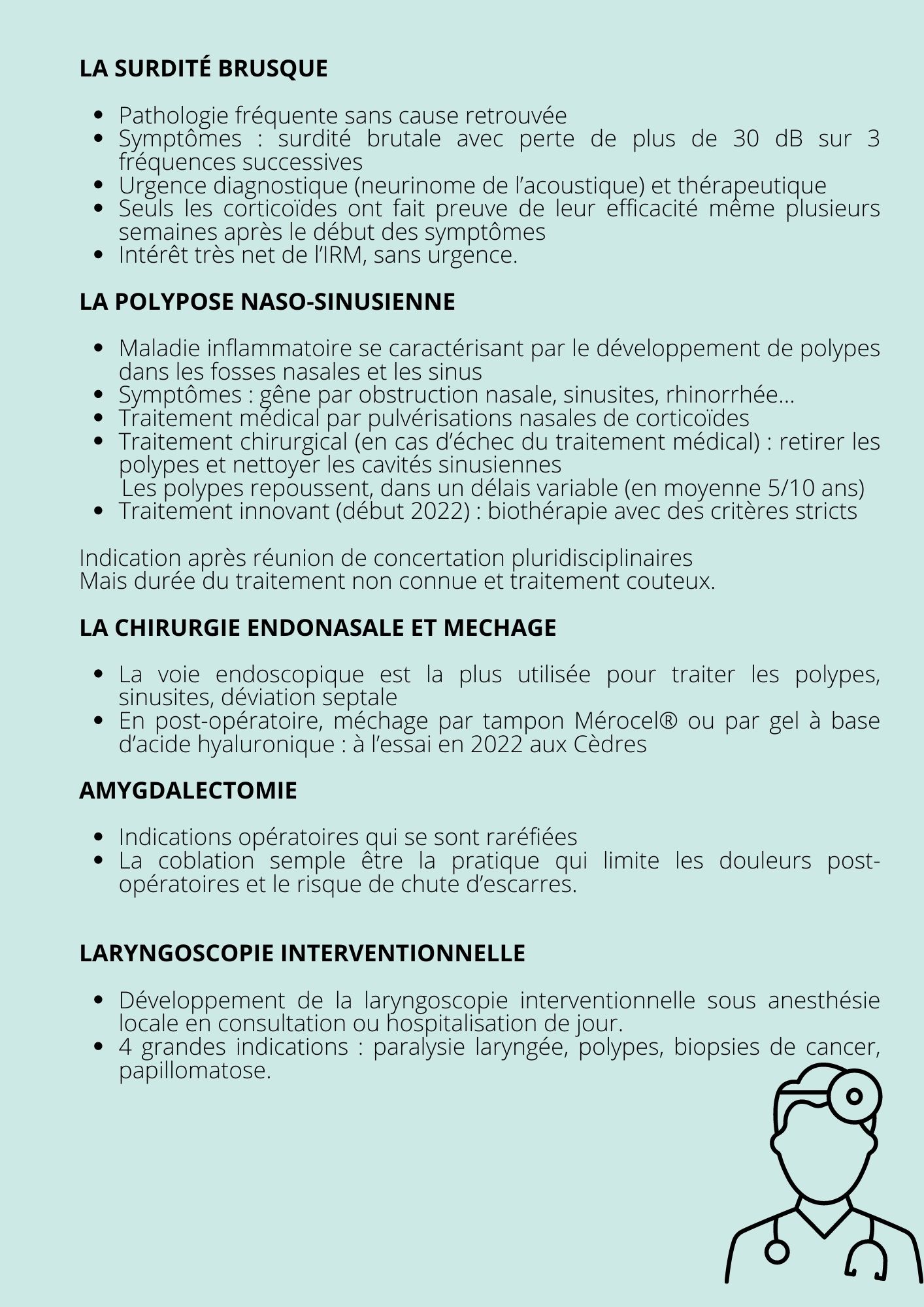 Actualités en ORL présenté par le Dr Jean Marc PRECHOUX p2