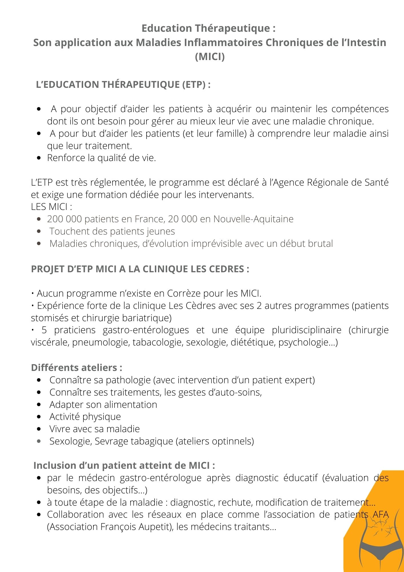 Maladies inflammatoires chroniques de l'intestin Docteur Pierre BORDILLON