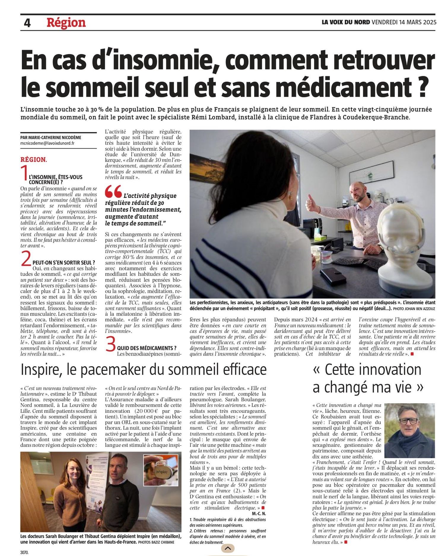 Insomnie : comment retrouver le sommeil seul et sans médicament ?