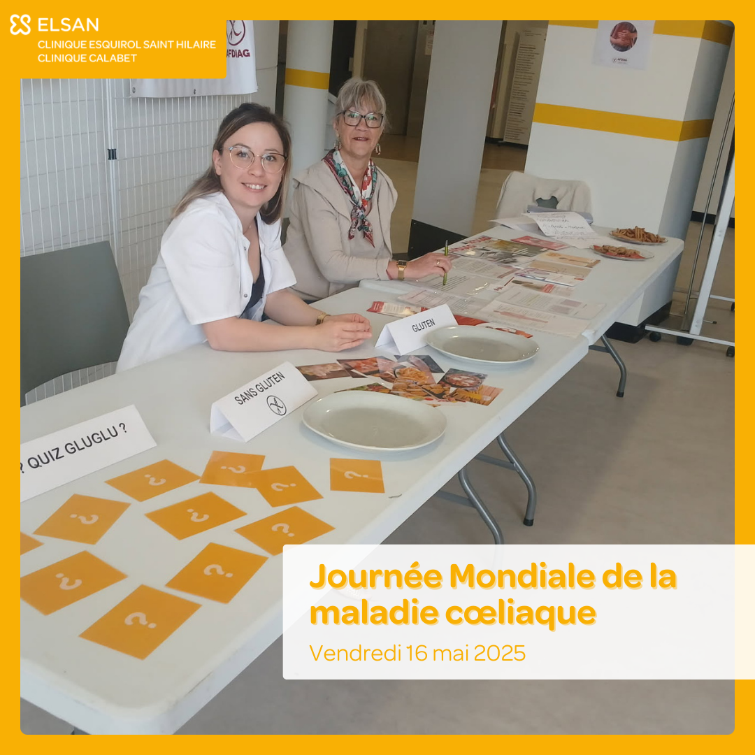 JM maladie coeliaque à la clinique