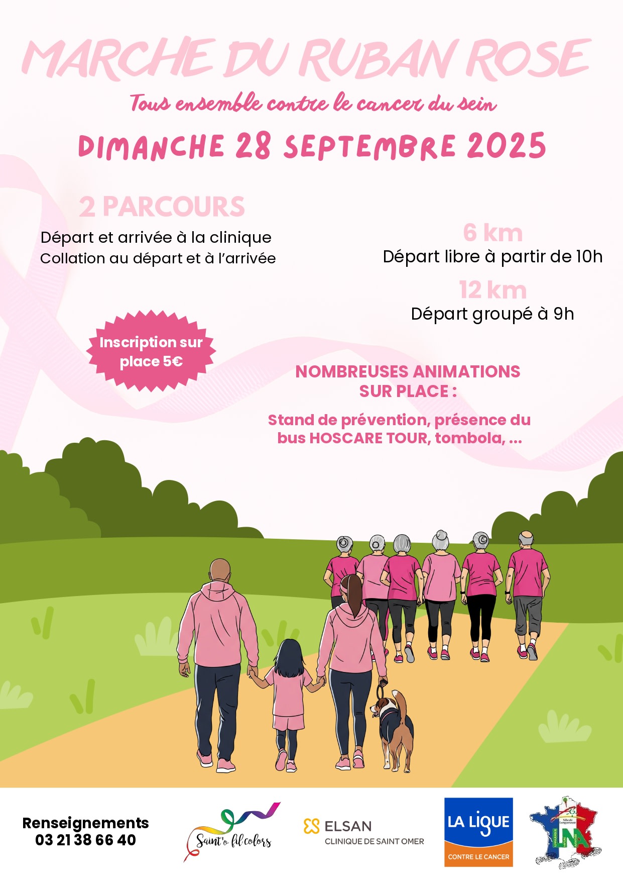 marche du ruban rose