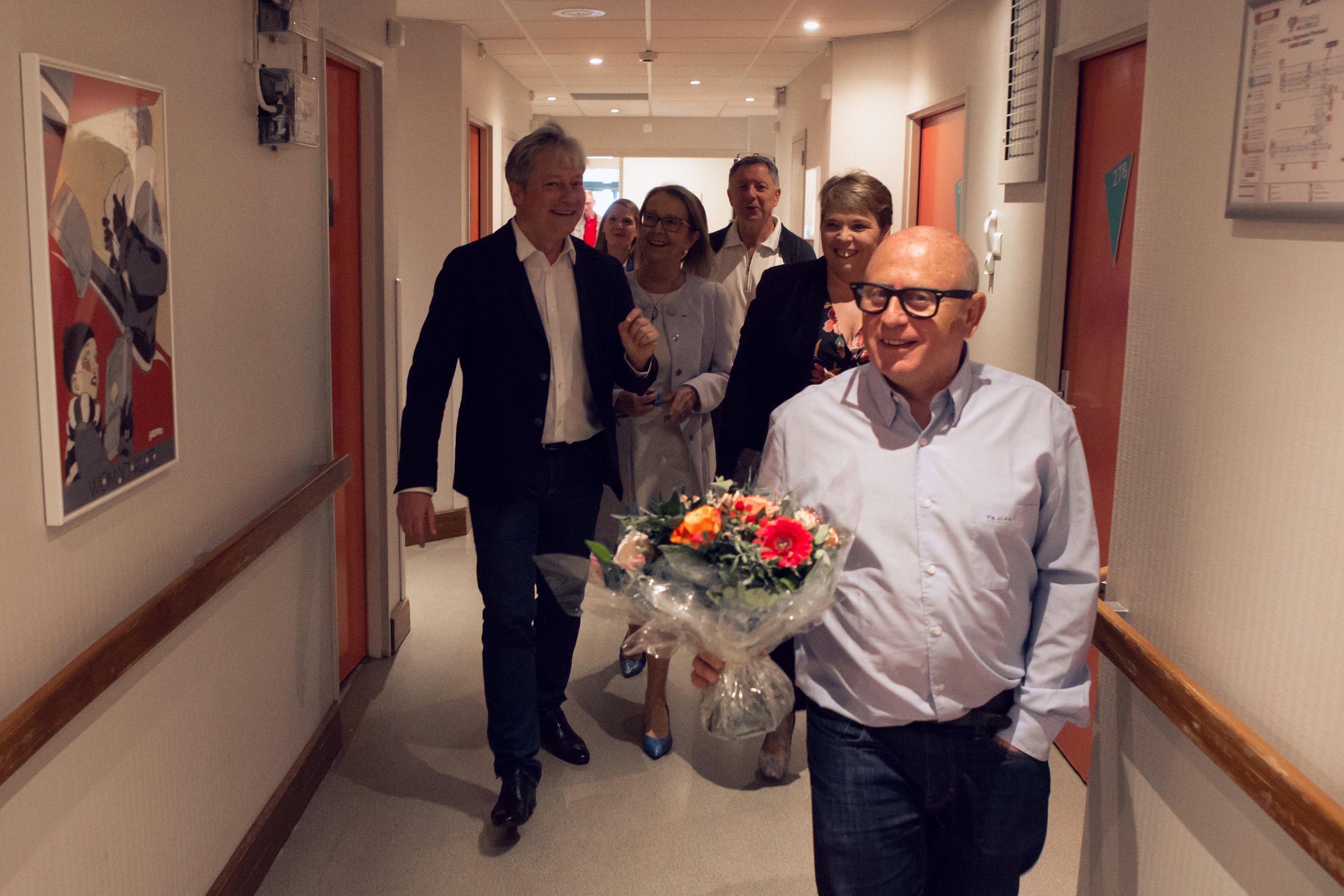 Fête des Mères Polyclinique Majorelle Nancy Visite du Maire de Nancy