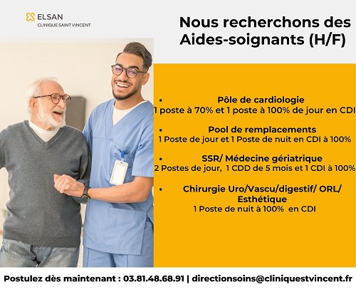 Recrutement Aides-Soignants