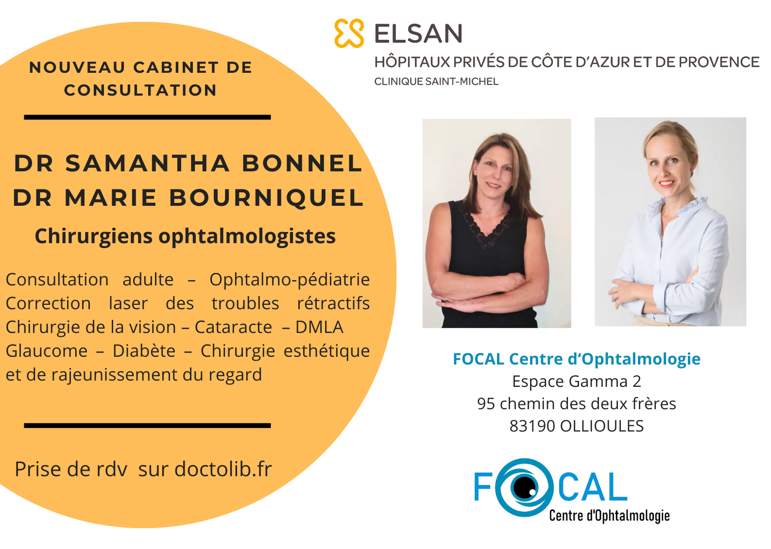 nouveau cabinet focal 