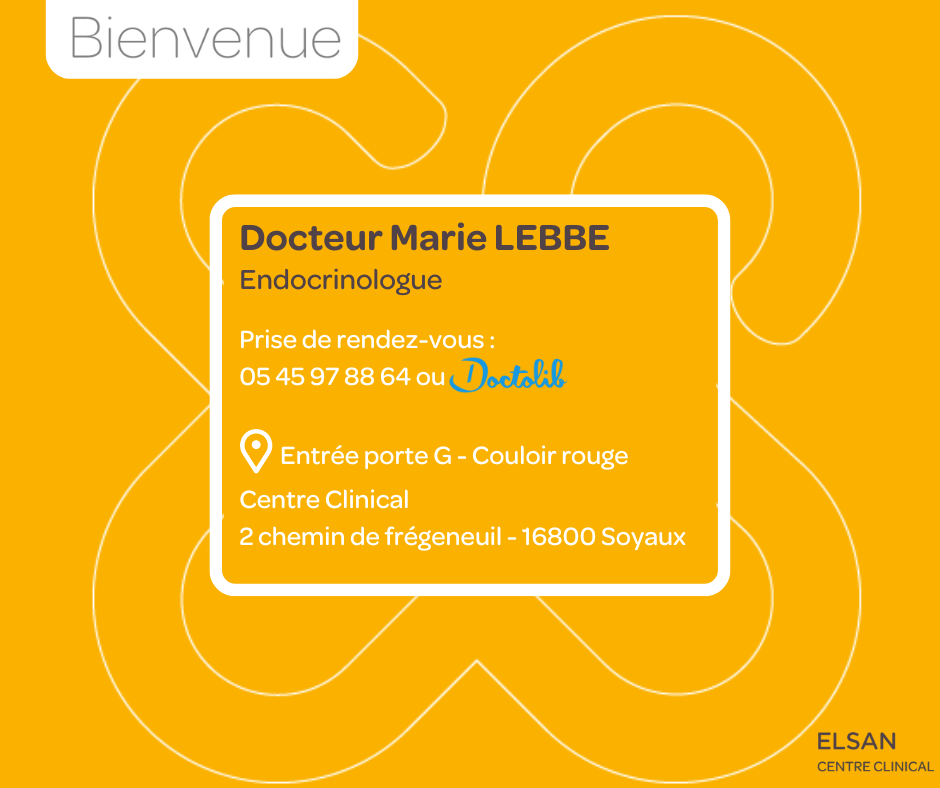 Docteur LEBBE Endocrinologue Centre Clinical SOYAUX
