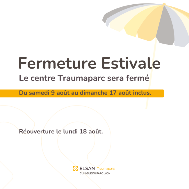 Pop up fermeture estivale