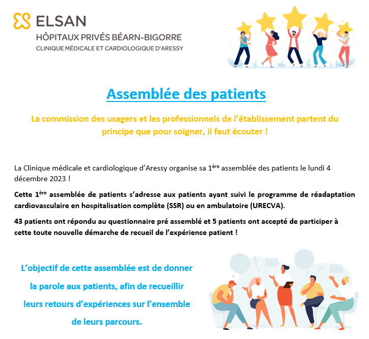 Assemblée des patients
