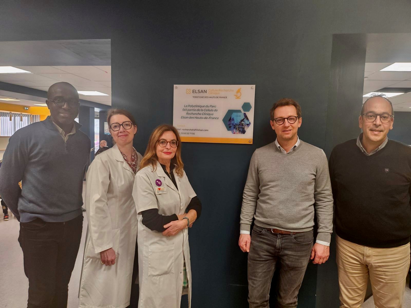 cellule de recherche clinique elsan parc saint saulve