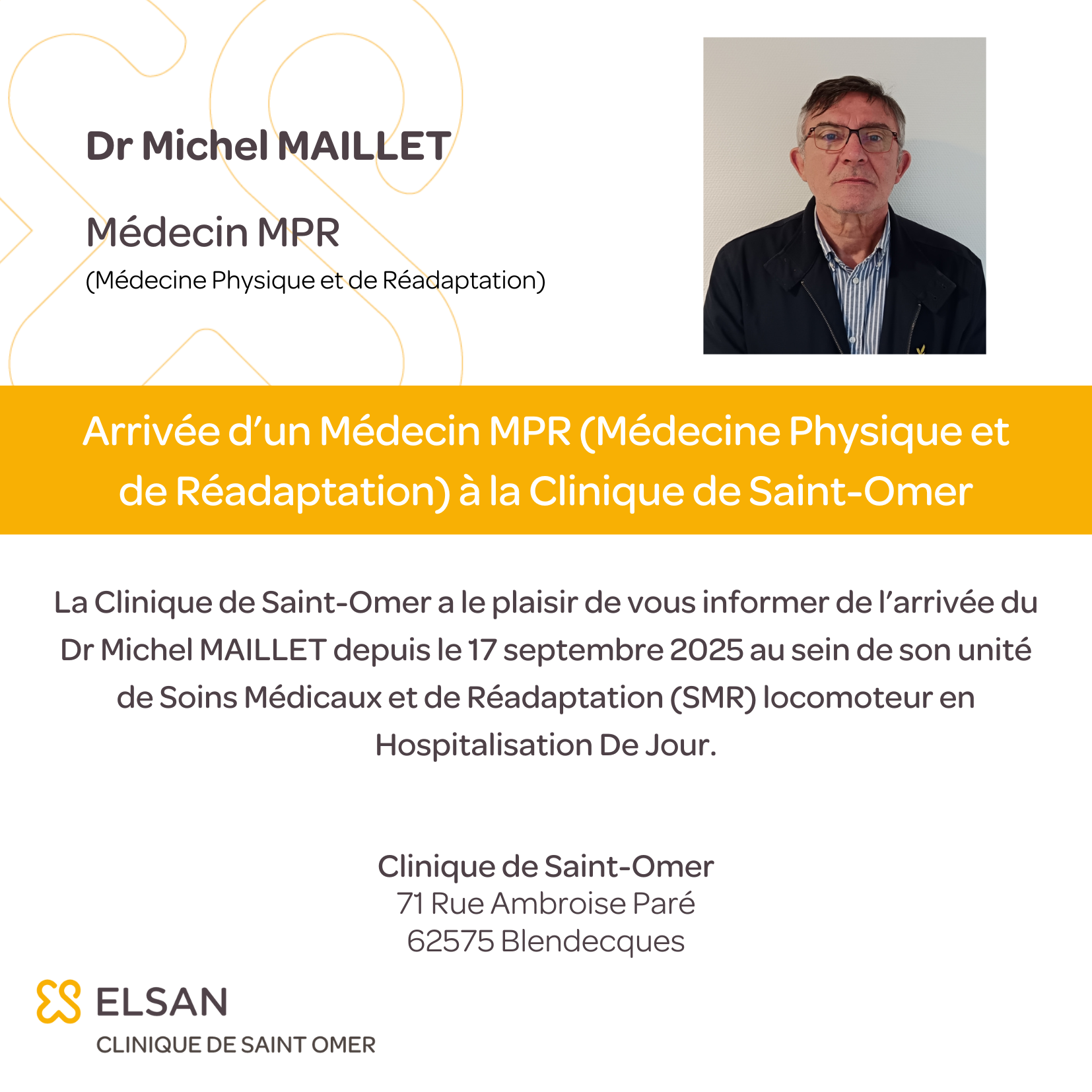 médecin mpr st omer