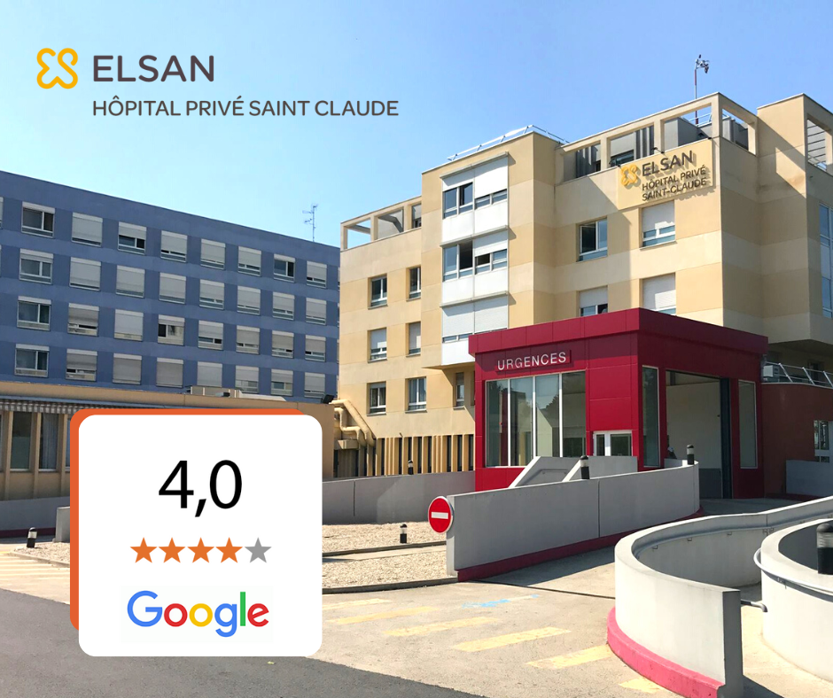 google hopital prive saint claude