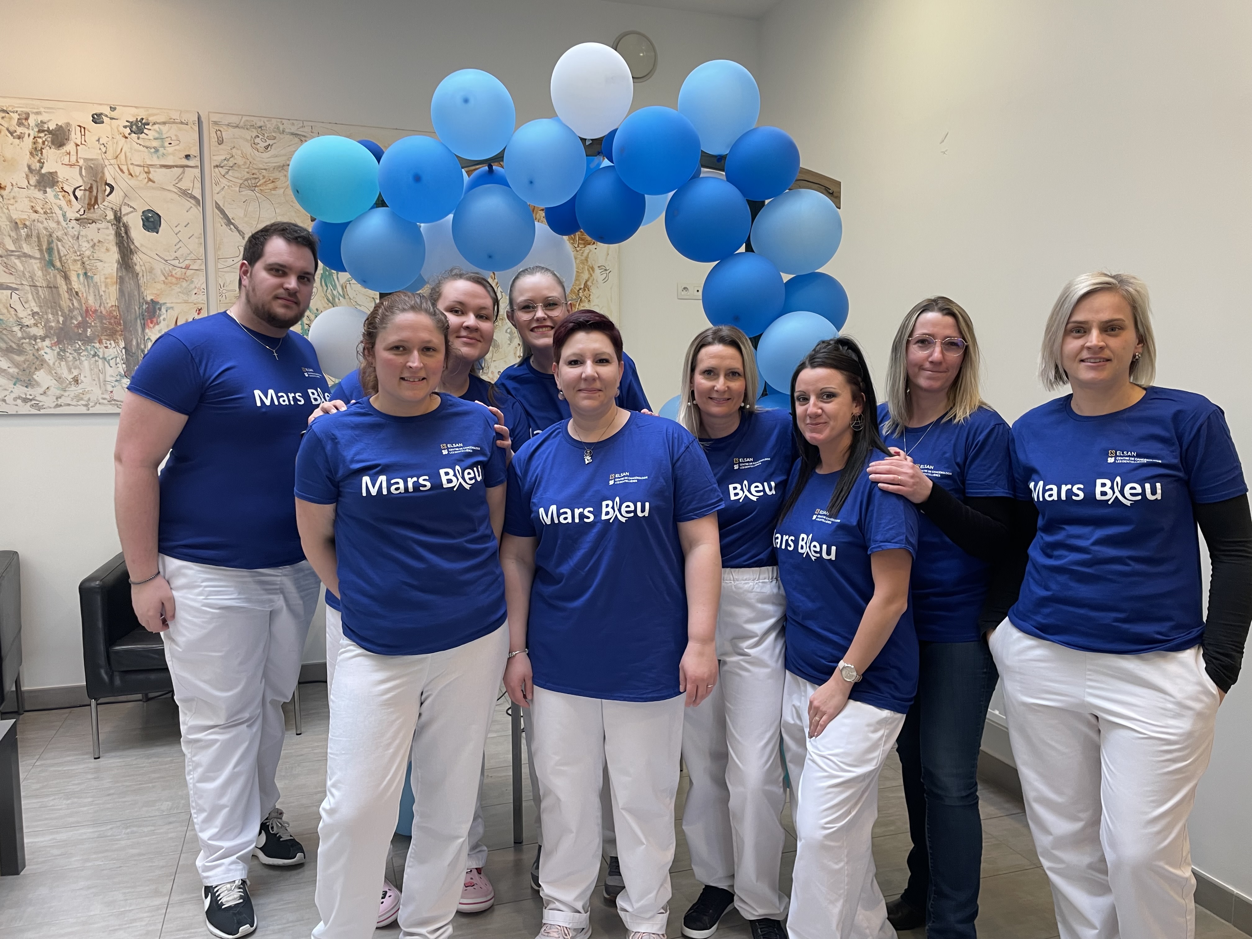 Mars bleu 2023 Centre de Cancérologie Les Dentellières