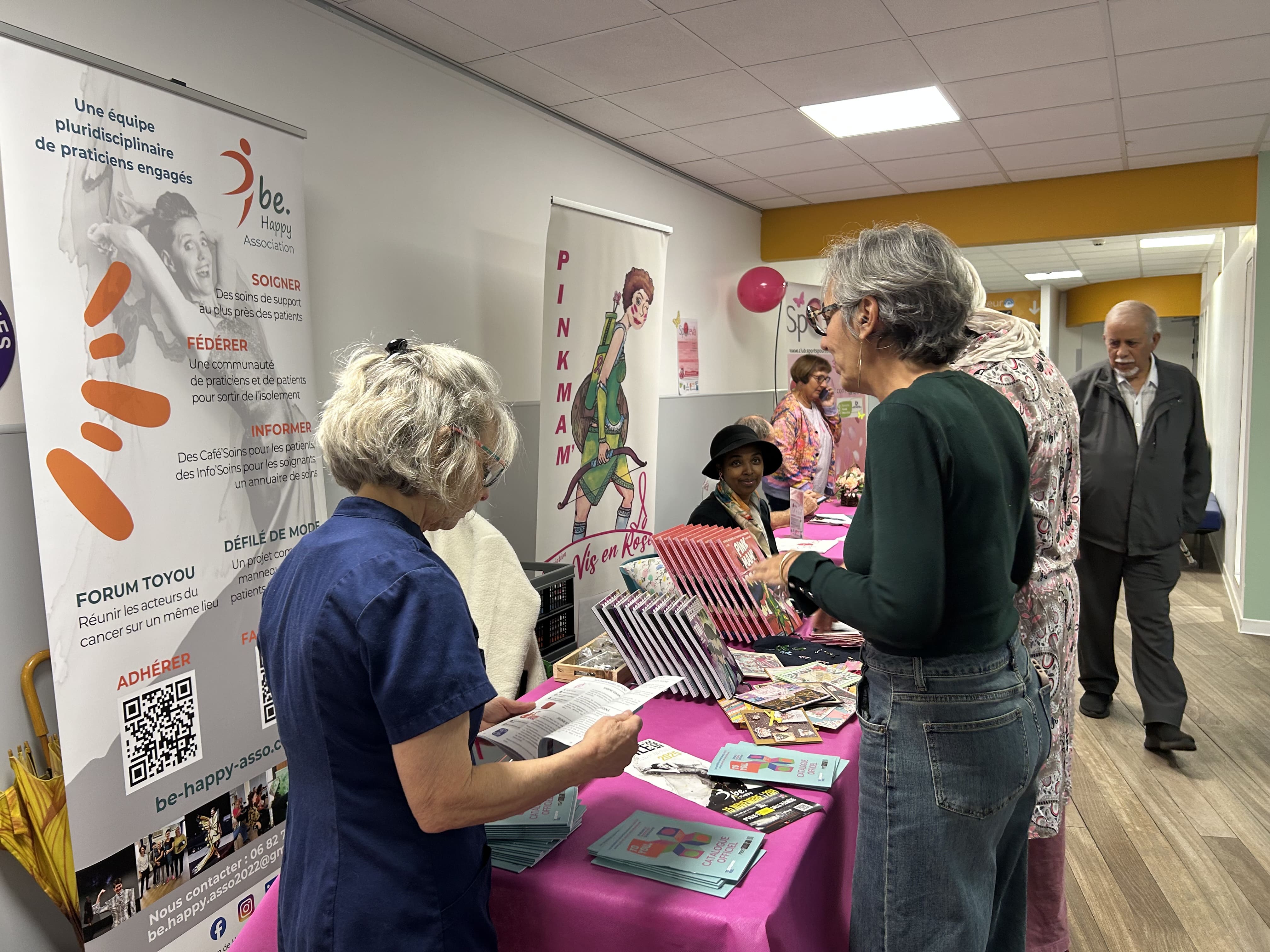 Stand de prévention de l'association Be Happy