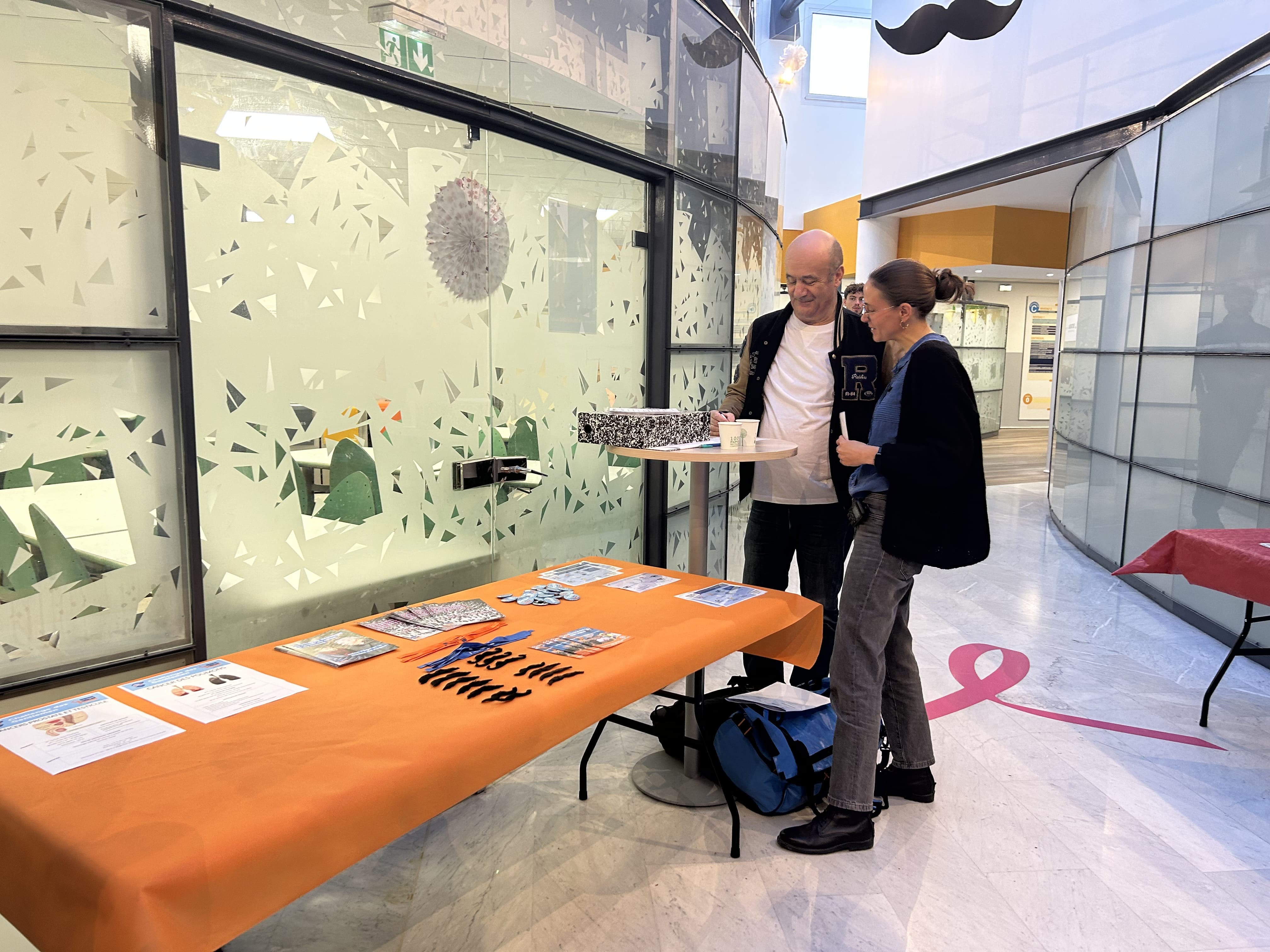 Stand de prévention sur les cancers masculins