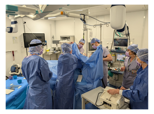 Simulation urgence au bloc 1