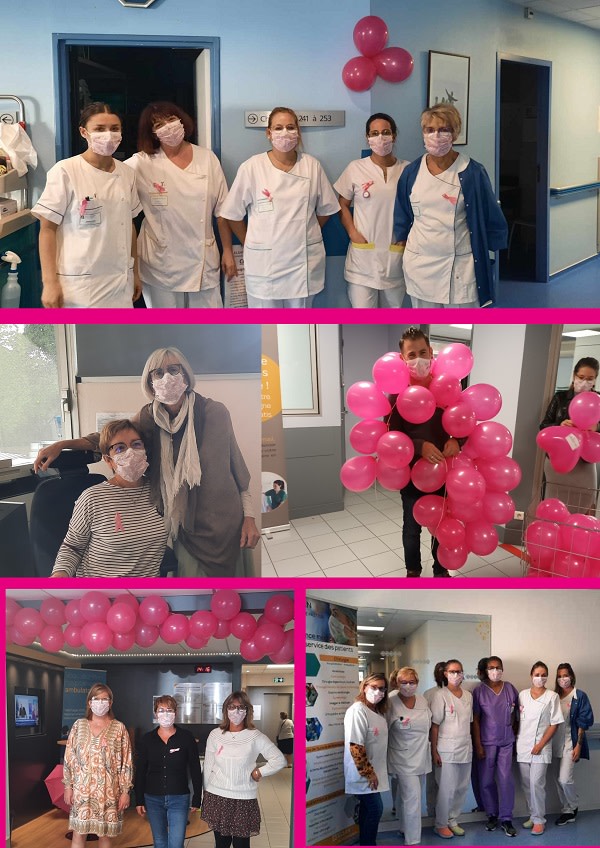 Octobre rose Pasteur 