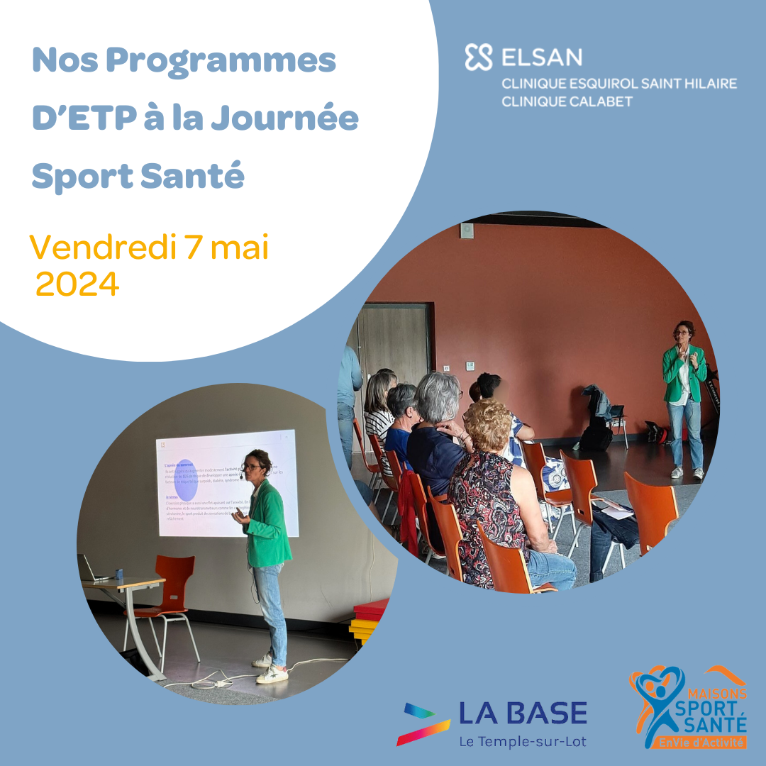 journées sport santé clinique agen temple sur lot