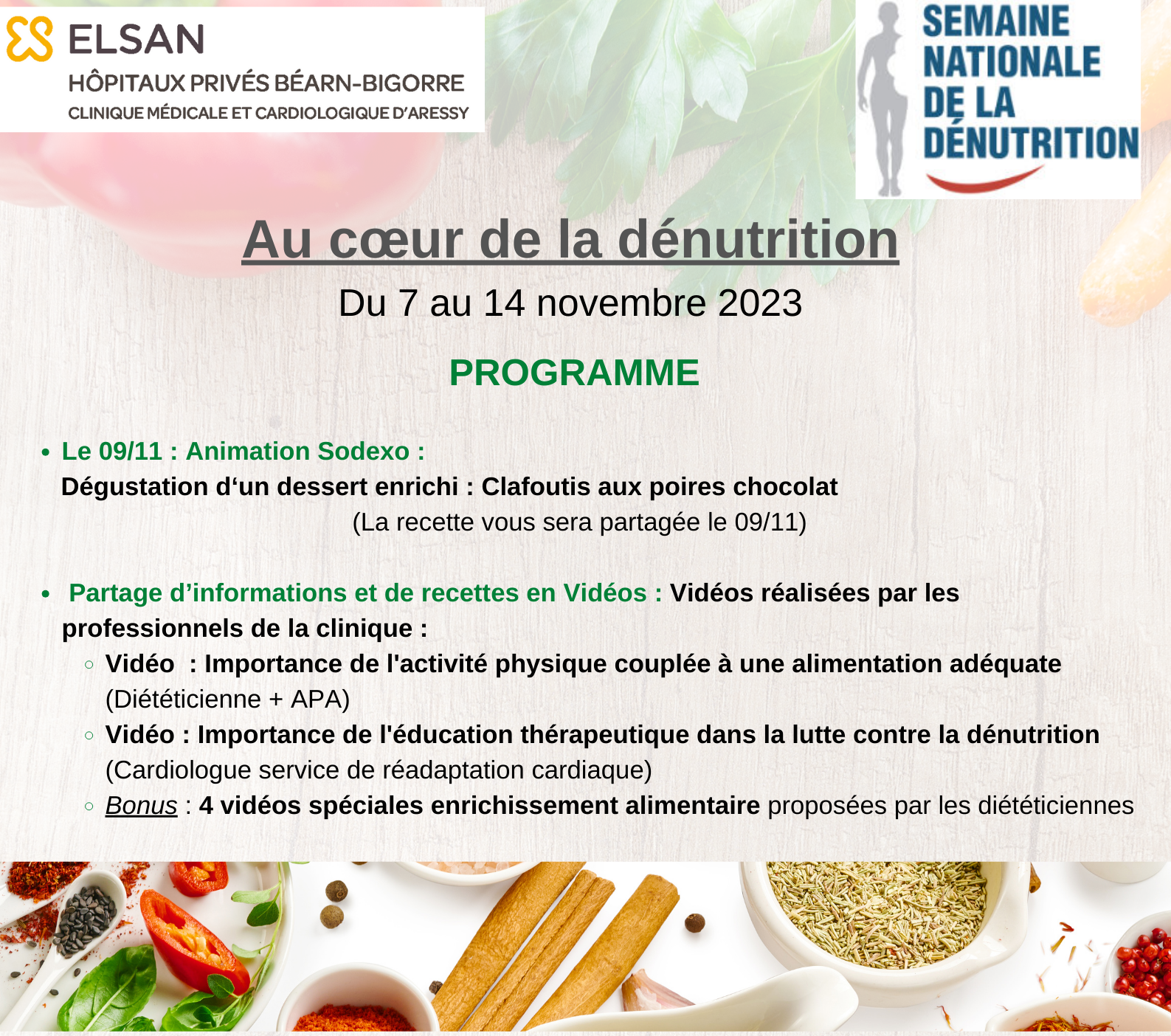 dénutrition