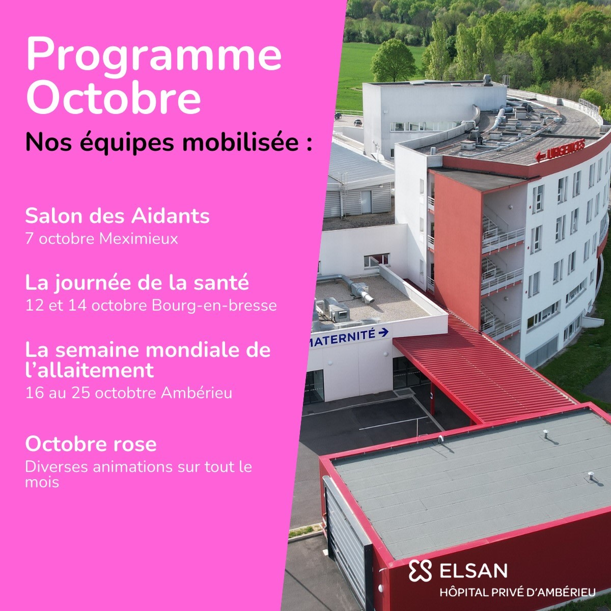 programme octobre HPA 
