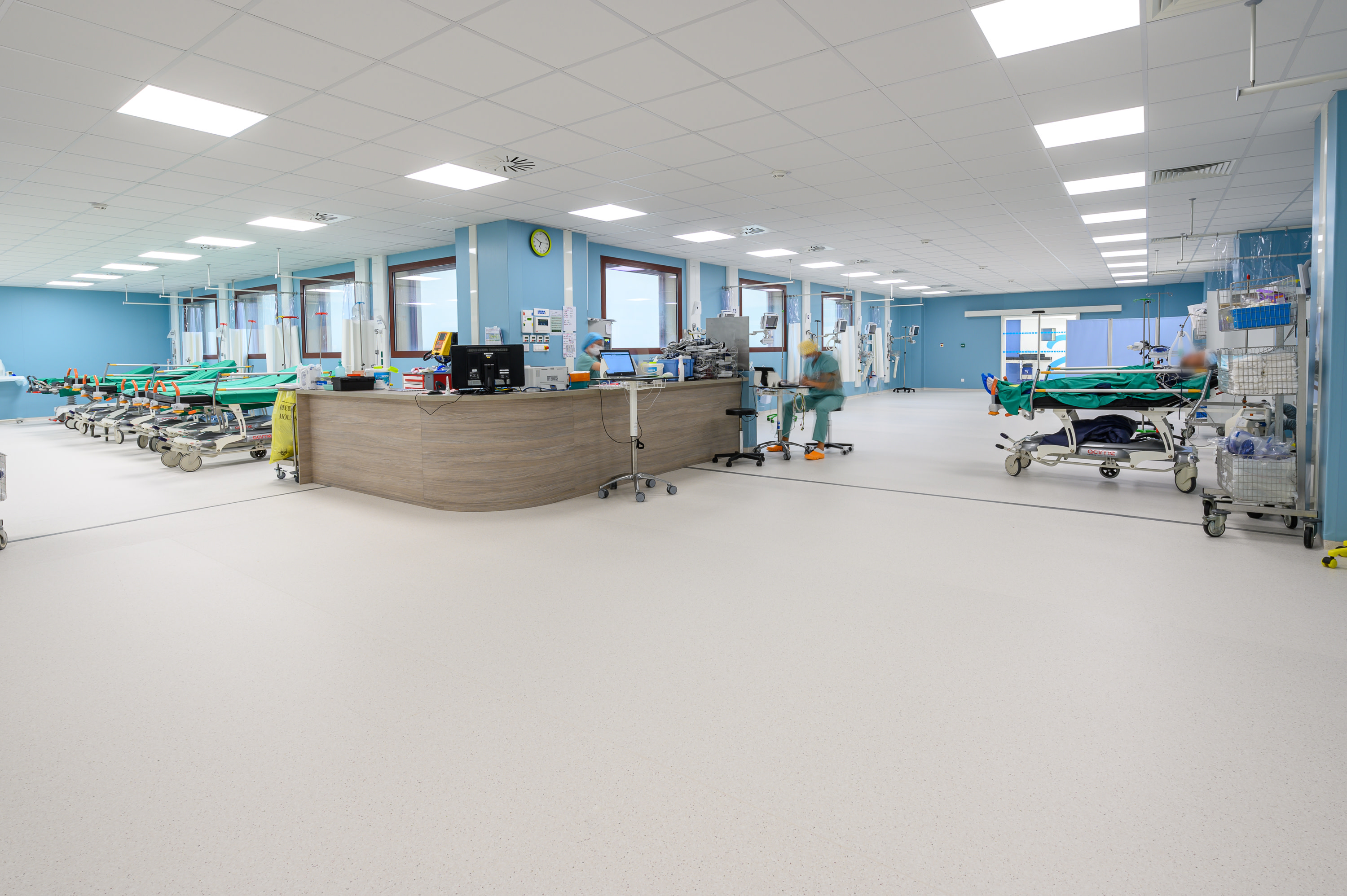 Salle de reveil d'une clinique ELSAN