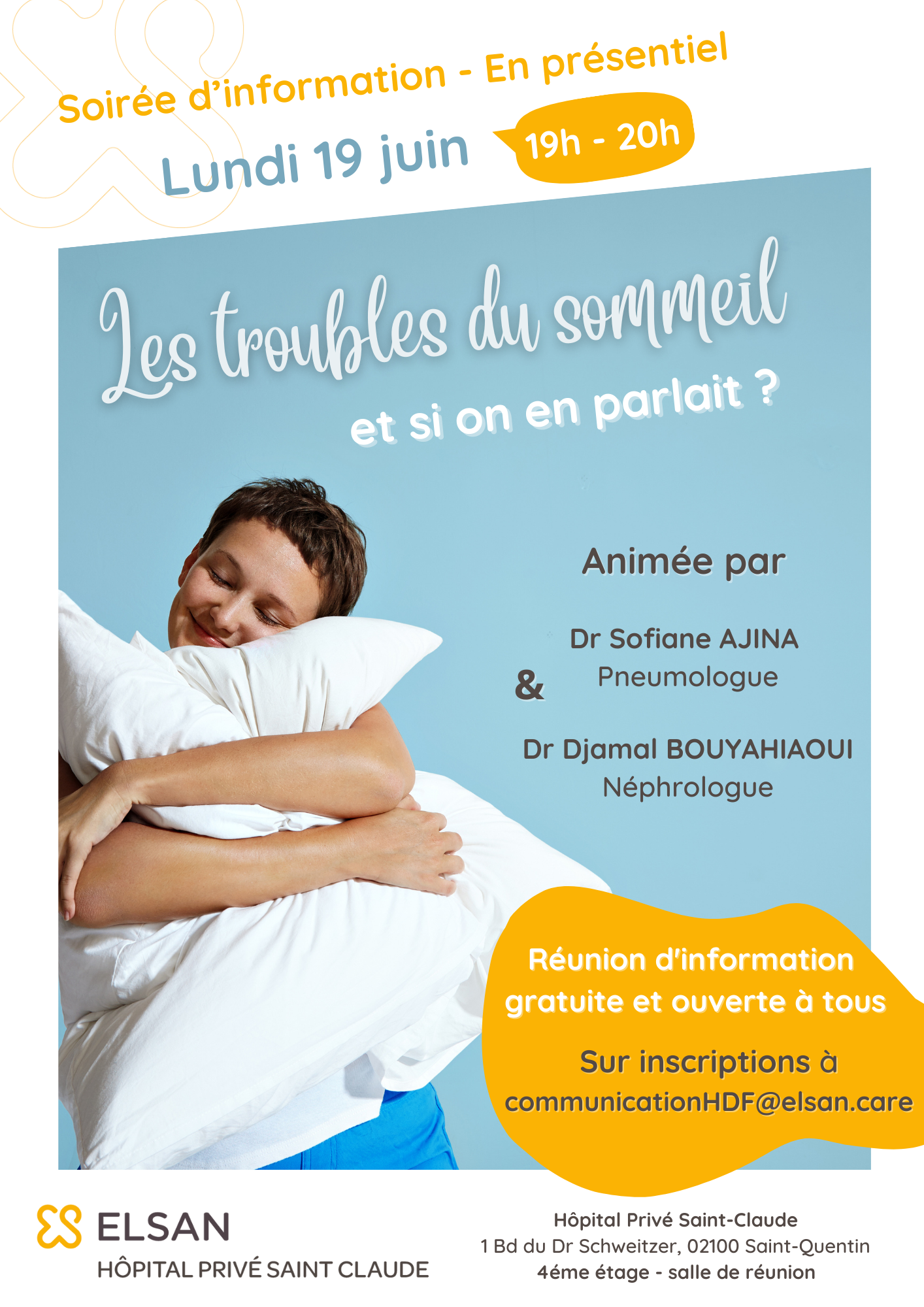 soirée sommeil st quentin