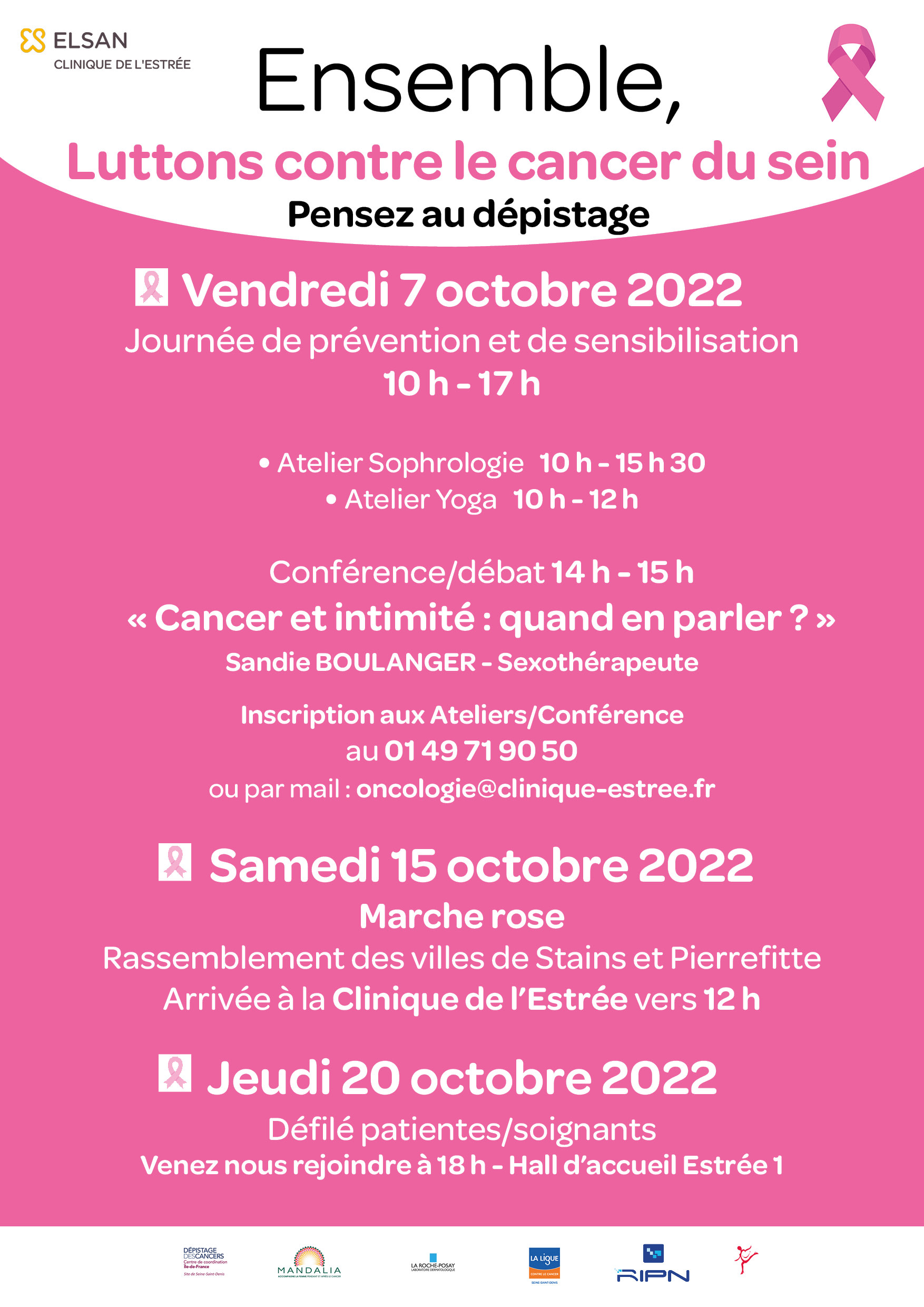 Sensibilisation cancers de la femme