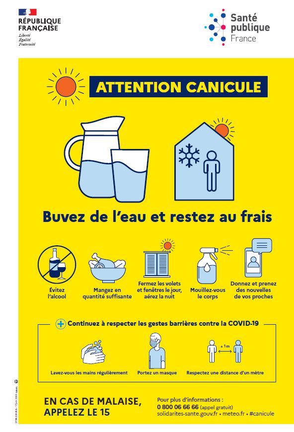 Affiche canicule