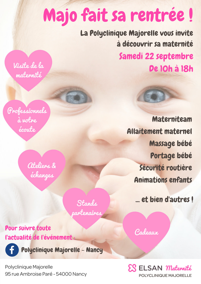 Journée de la maternité Polyclinique Majorelle Nancy