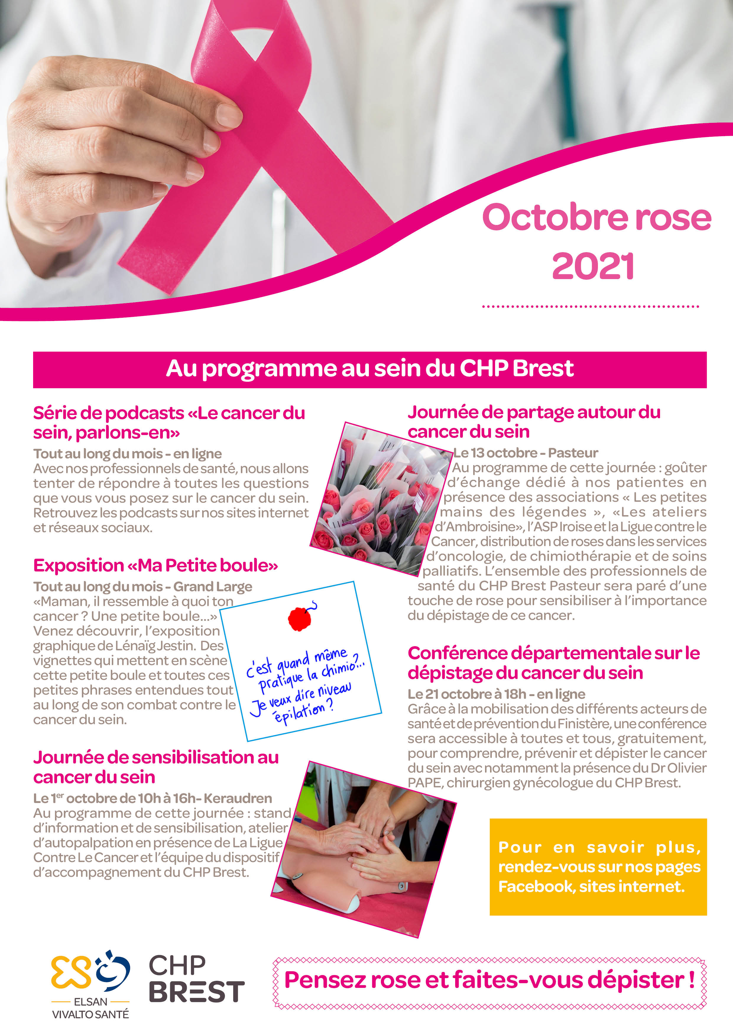 Programme octobre rose 2021