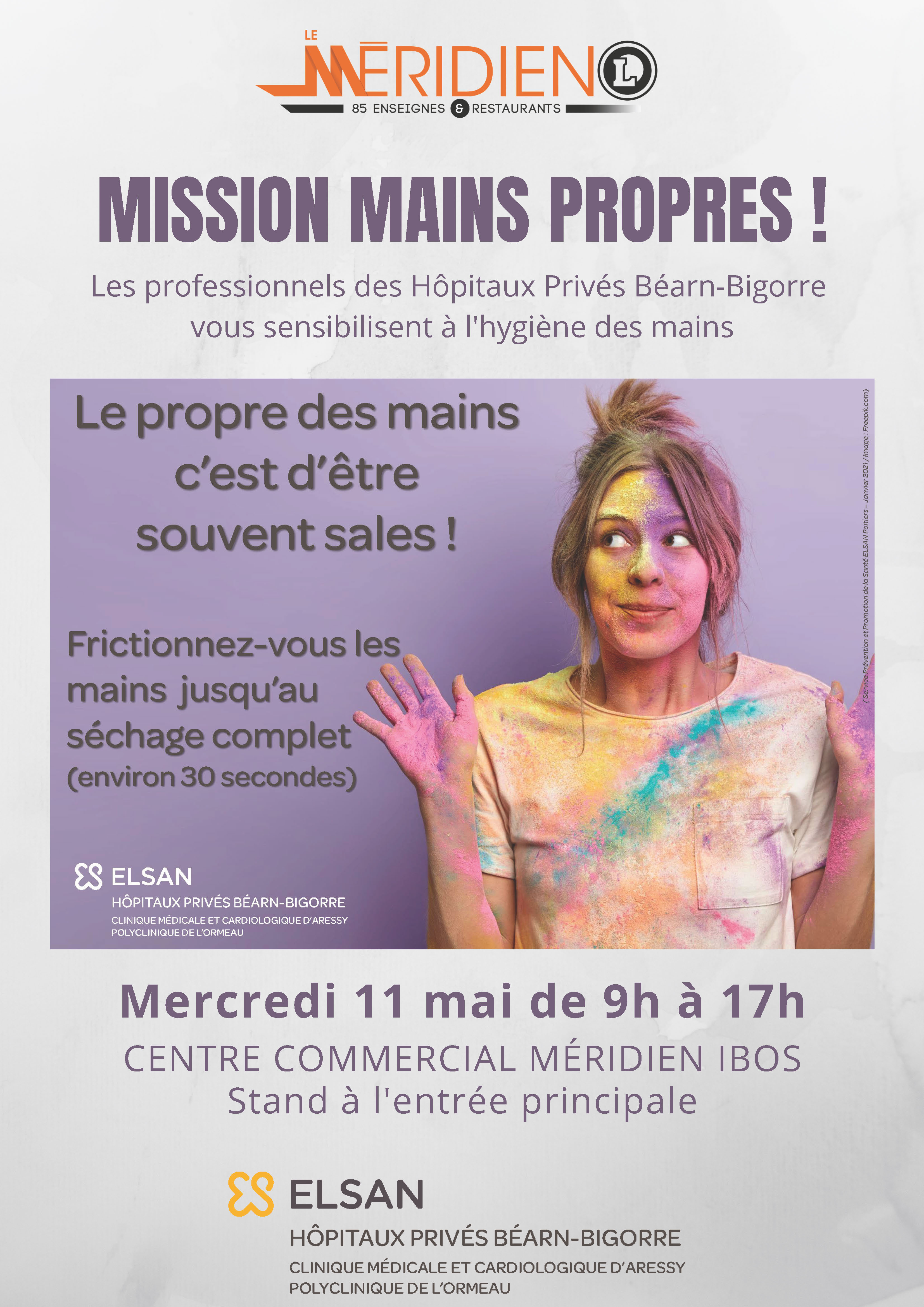 Affiche Hygiene des mains