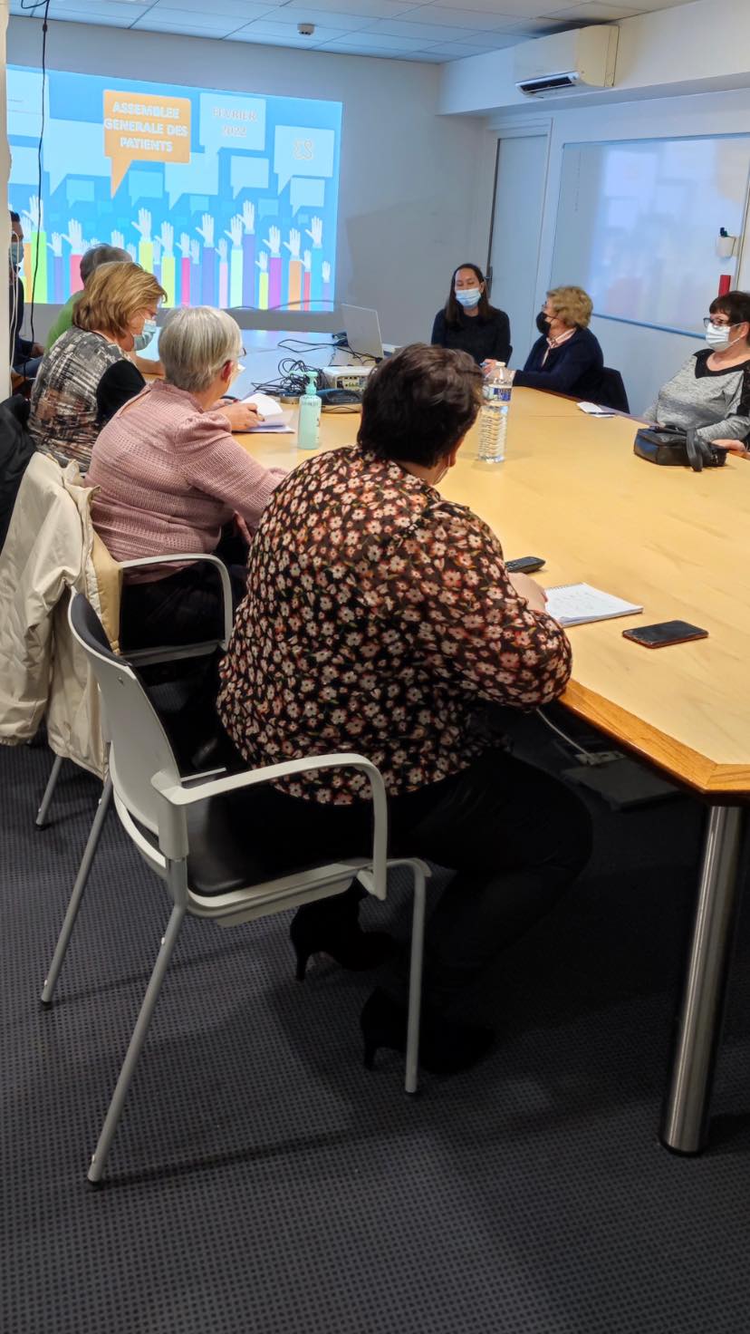 Assemblée des patients