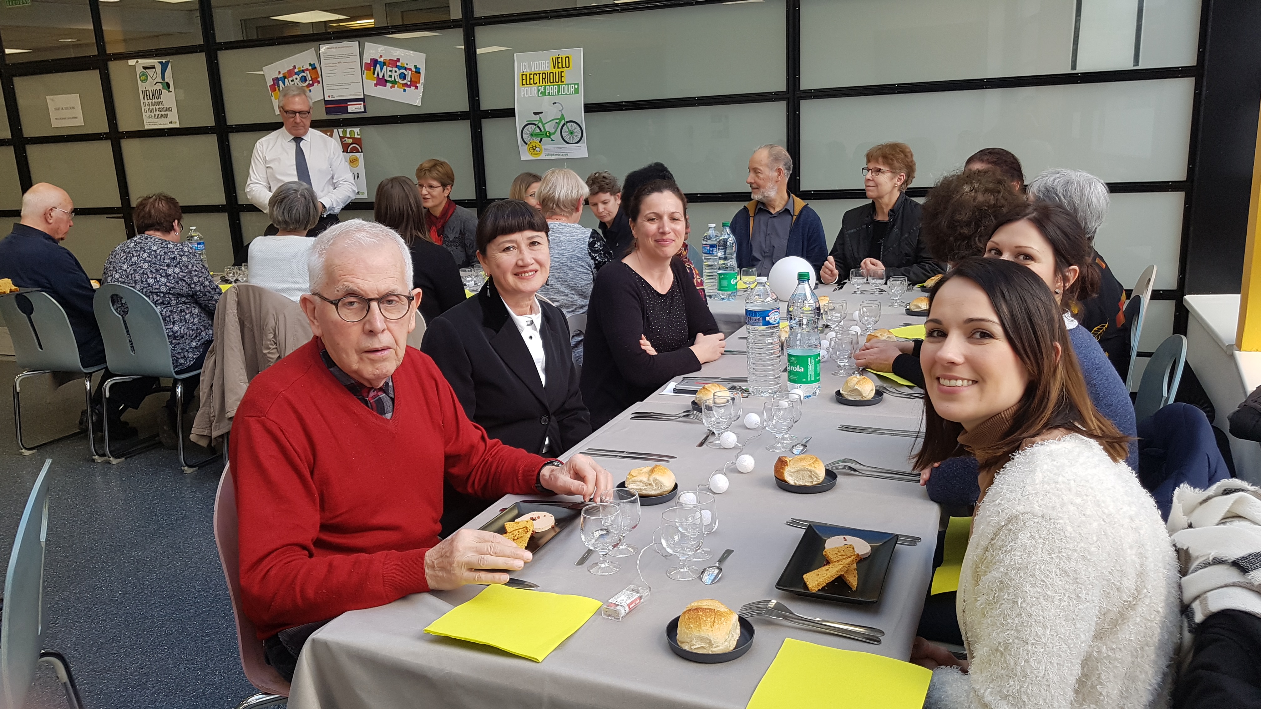 bénévoles clinique de l'Orangerie 