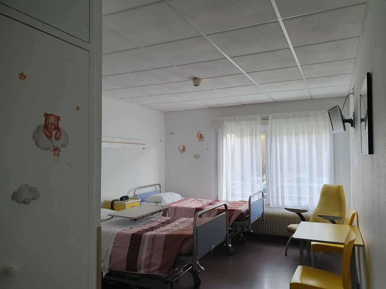 chambre de la maternité