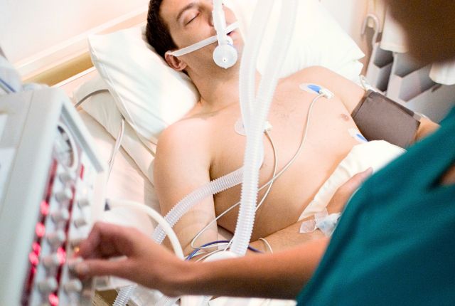 personne dans un coma ethylique