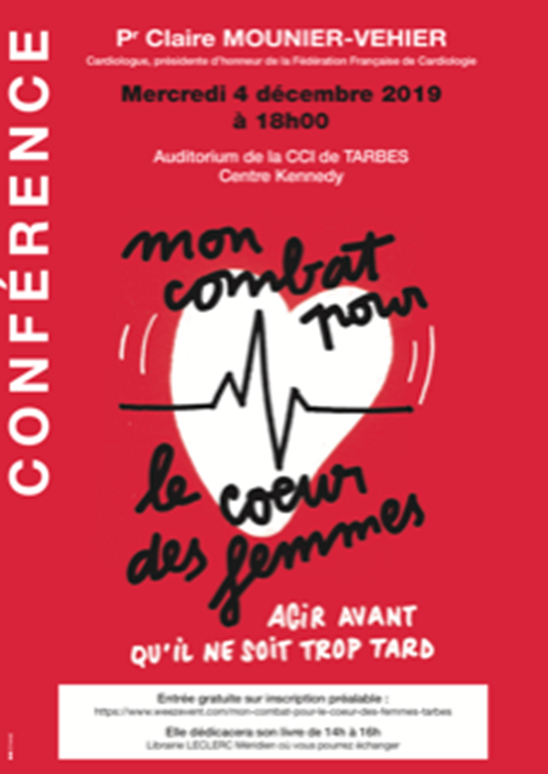 conférence coeur des femmes le 04/12/19