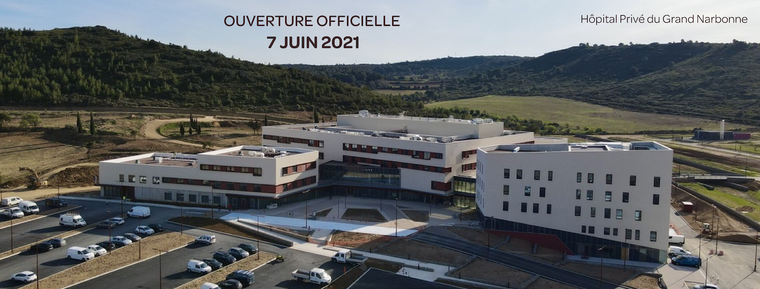 Annonce ouverture - Hôpital Privé du Grand Narbonne