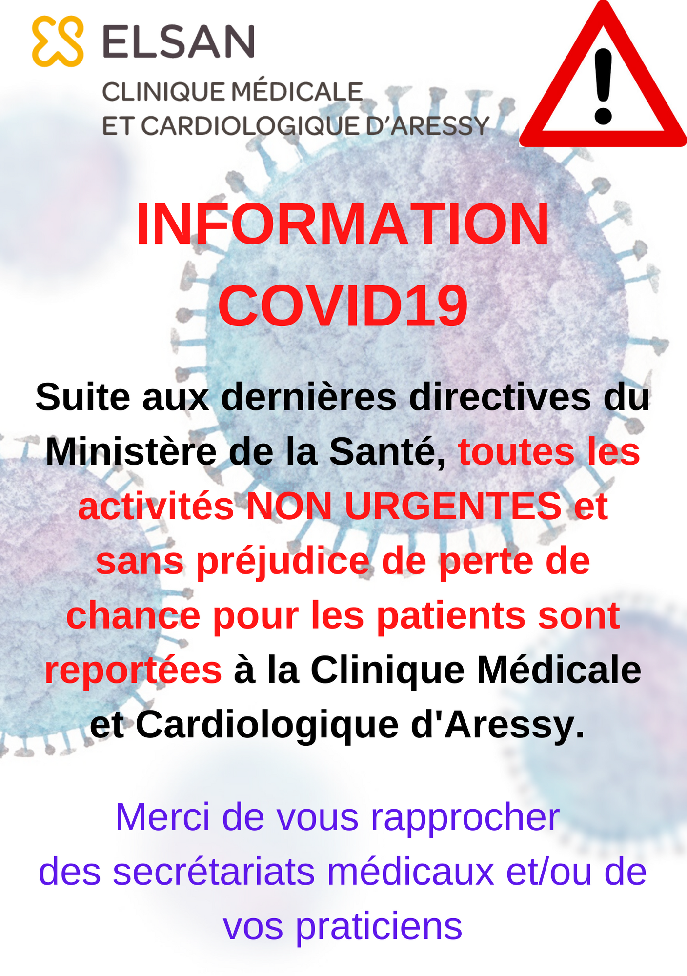 COVID Clinique Aressy